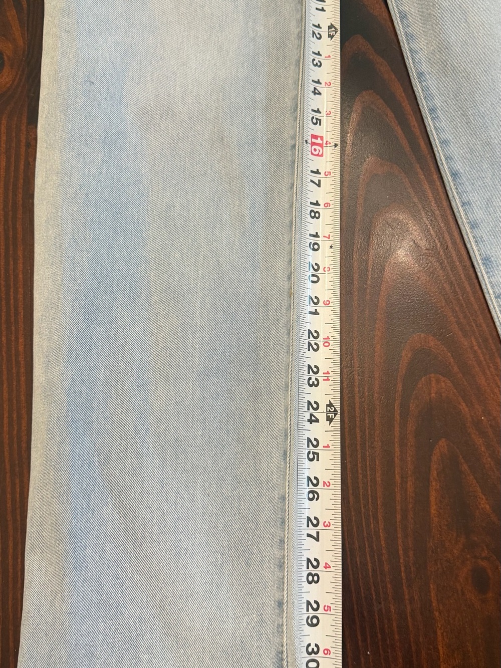 Rewash Woman’s Light Wash Straight Jeans size 5/27 no distressing EUC #jeans - Picture 6 of 6